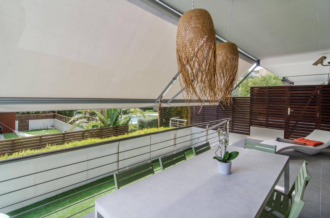 Sitges Spaces Garden Paradise 3 Bedroom, 3 Bathroom, Huge Private Garden-Terrace, Pool- Sleeps Up To 8 외부 사진